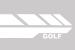 Stickere Laterale Alb VW Golf 5 6 7 V VI VII (2003+) Performance AutoTuning