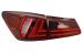 Stopuri LED LEXUS IS XE20 (2005-2012) Light Bar Facelift New XE30 Design Rosu Clar Performance AutoTuning