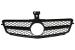 Pachet Exterior Mercedes C-class W204 C204 Facelift C63 Design cu Grila Centrala Sport Negru Lucios Performance AutoTuning