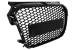 Grila Centrala Fara Emblema Audi A1 8X Pre Facelift (2010-2014) RS1 Design Negru Lucios Performance AutoTuning