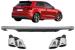 Difuzor Bara Spate Audi A3 8V Hatchback Sportback (2012-2015) S3 Design cu Ornamente Evacuare Performance AutoTuning