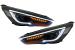 Faruri LED DRL Ford Focus III Mk3 Facelift (2015-2017) Bi-Xenon Design Semnalizare Dinamica Performance AutoTuning