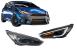 Faruri LED DRL Ford Focus III Mk3 Facelift (2015-2017) Bi-Xenon Design Semnalizare Dinamica Performance AutoTuning