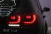 Stopuri Full LED VW Golf 6 VI (2008-2013) R20 Design Rosu Fumuriu cu Semnal Dinamic Performance AutoTuning