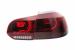 Grila Centrala VW Golf 6 VI (2008-2012) Golf 7 U Design cu Red Strip GTI LED dinamic cu Stopuri R20 si Faruri LED Performance AutoTuning