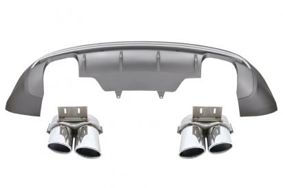 Difuzor Bara Spate Evacuare Dubla Audi Q5 8R Facelift (2013-2016) Bara Standard Performance AutoTuning