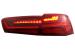 Stopuri Full LED Audi A6 4G C7 (2011-2014) Red/Clear Facelift Design Semnalizare Secventiala Performance AutoTuning