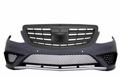 Bara Fata cu Grila Centrala Mercedes W222 S-Class (2013-06.2017) S63 Design Performance AutoTuning