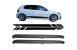 Praguri Laterale VW Golf VI Golf 6 (2008-2014) GTI Design cu Stickere Laterale Negre Performance AutoTuning