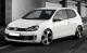 Praguri Laterale VW Golf VI Golf 6 2008-2014 GTI Design cu Stickere Laterale Albe Performance AutoTuning