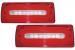 Stopuri Full LED cu Lampa Ceata si Eleron Portbagaj MERCEDES Benz W463 G-Class (1989-2015) Rosu Semnalizare Dinamica Performance AutoTuning