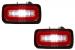 Stopuri Full LED cu Lampa Ceata si Eleron Portbagaj MERCEDES Benz W463 G-Class (1989-2015) Rosu Semnalizare Dinamica Performance AutoTuning
