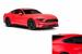 Ornamente Geamuri Laterale Spate si Ornament Geam Spate Luneta compatibile cu FORD Mustang Sixth Generation (2015-2019) Negru Performance AutoTuning