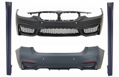 Body Kit BMW seria 3 F30 (2011-2015) F30 LCI (2016+) cu Praguri Laterale M3 Sport Design Performance AutoTuning
