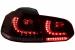 Faruri LED si Stopuri FULL LED VW Golf 6 VI (2008-2013) Facelift G7.5 GTI Design Rosu Semnalizare Secventiala LHD Performance AutoTuning
