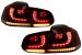 Faruri LED si Stopuri FULL LED VW Golf 6 VI (2008-2013) Facelift G7.5 GTI Design Rosu Semnalizare Secventiala LHD Performance AutoTuning