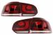 Faruri LED si Stopuri FULL LED VW Golf 6 VI (2008-2013) Facelift G7.5 GTI Design Rosu Semnalizare Secventiala LHD Performance AutoTuning