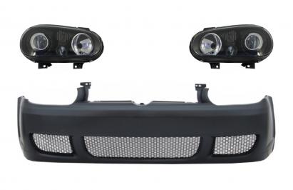 Bara Fata cu Faruri Negre VW Golf IV 4 (10.1997-09.2003) R32 Look Performance AutoTuning