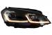 Bara Fata cu Faruri LED Bi-Xenon Semnal Dinamic VW Golf VII 7 (2013-2017) Facelift G7.5 R-Line Look Performance AutoTuning