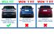 Prelungire Bara Spate Land Rover RANGE ROVER SPORT L494 (2013-2017) Negru Lucios Performance AutoTuning