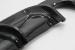 Difuzor Bara Spate cu Evacuare Dubla BMW 3 Series F30 F31 (2011-2019) M Performance Design Carbon Film Coating Performance AutoTuning