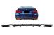 Difuzor Bara Spate cu Evacuare Dubla BMW 3 Series F30 F31 (2011-2019) M Performance Design Carbon Film Coating Performance AutoTuning