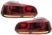 RHD Faruri LED cu Stopuri Full LED Semnal Dinamic VW Golf 6 VI (2008-2013) R20 U Design Performance AutoTuning