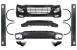 Pachet Exterior Complet PORSCHE Cayenne Facelift (2014-2017) GTS Design cu Ornamente Evacuare Negru Lucios Performance AutoTuning