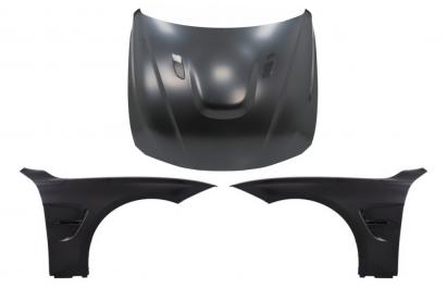 Capota cu Aripi Laterale compatibila cu BMW Seria 3 F30 F31 F35 (2011-2019) M3 GTS Look Performance AutoTuning