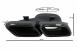 Difuzor Bara Spate cu Ornamente evacuare Negre si Grila Centrala Mercedes S-Class C217 Coupe (2018-2020) S63 Facelift Design Performance AutoTuning