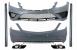 Pachet Exterior cu Ornamente tobe Negru Mercedes S-Class W222 (2013-06.2017) S63 Design Performance AutoTuning