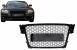 Grila Centrala Fara Emblema Audi A4 B8 (2007-2012) RS Design Negru Lucios Performance AutoTuning