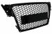 Grila Centrala Fara Emblema Audi A4 B8 (2007-2012) RS Design Negru Lucios Performance AutoTuning