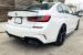 Difuzor Bara Spate Evacuare Dubla si Tobe Ornament Crom BMW 3 Series G20 G28 Sedan G21 Touring (2018-up) M340i M Look Negru Lucios Performance AutoTuning