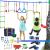 Cursa cu obstacole, pentru copii, portabil, set 45 piese, Motion Sport Activities GartenVIP DiyLine