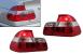Stopuri BMW Seria 3 E46 Sedan (05.1998-08.2001) Rosu & Alb Performance AutoTuning
