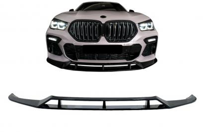 Prelungire Bara Fata BMW X6 G06 X6M (2019-up) Negru Lucios Performance AutoTuning