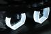 Faruri Halogen U-Led 3D Dual Halo Rims BMW Seria 3 E90 Limuzina E91 Touring (03.2005-08.2008) LHD Negru Performance AutoTuning