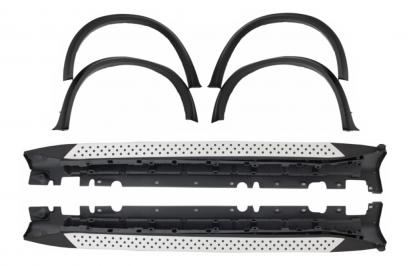 Prelungiri Aripi Extensii Aripi cu Praguri Trepte Laterale BMW X5 E70 (2007-2013) M-Design Performance AutoTuning