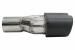 Difuzor Bara cu Toba Ornament Evacuare Fibra Carbon Mat BMW Seria 3 F30 F31 (2011-up) M Design Performance AutoTuning