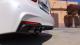Difuzor Bara cu Toba Ornament Evacuare Fibra Carbon Mat BMW Seria 3 F30 F31 (2011-up) M Design Performance AutoTuning