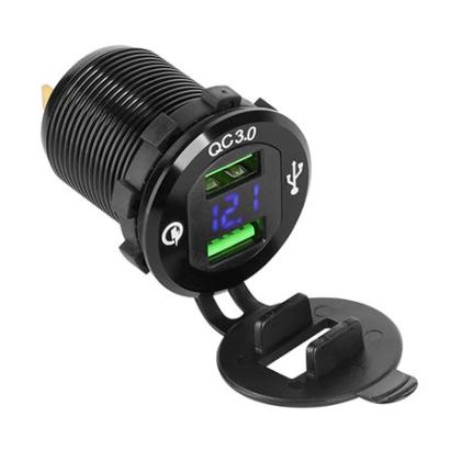 MUFA MONTAJ AUTO INCARCARE 2XUSB QC EuroGoods Quality