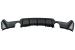 Difuzor Bara Spate Cu Evacuare Dubla BMW Seria 4 F32 F33 F36 (2013-2019) Negru Lucios Performance AutoTuning