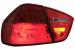 Stopuri LED Light Bar LCI Design BMW E90 Seria 3 Limuzina (2005-2008) Rosu Clar Performance AutoTuning
