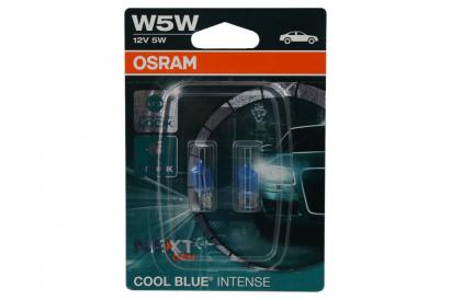 Set 2 Becuri Auto Osram COOL BLUE INTENSE NEXT GEN 2825CBN-02B W5W 12V Blister Performance AutoTuning