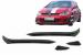 Ornamente bara fata flapsuri VW Golf 7.5 GTI 5G Hatchback (2017-2020) Carbon Look Performance AutoTuning