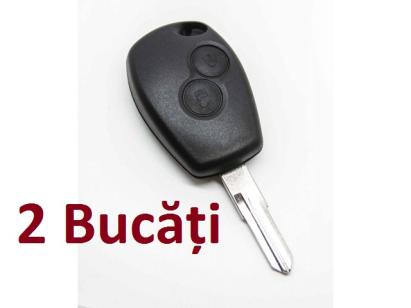 Pachet 2 Carcase Chei Dacia Sandero  2 Butoane AutoProtect KeyCars