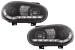 Faruri LED Daylight VW Golf IV 4 Cabriolet Hatchback Variant (09.1997-09.2003) Negru Performance AutoTuning