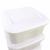 Raft plastic mobil, 5 sertare, alb/nuante pastelate, 100 cm, Springos GartenVIP DiyLine