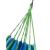 Hamac bumbac, verde si albastru, max 150 kg, 200x150 cm GartenVIP DiyLine